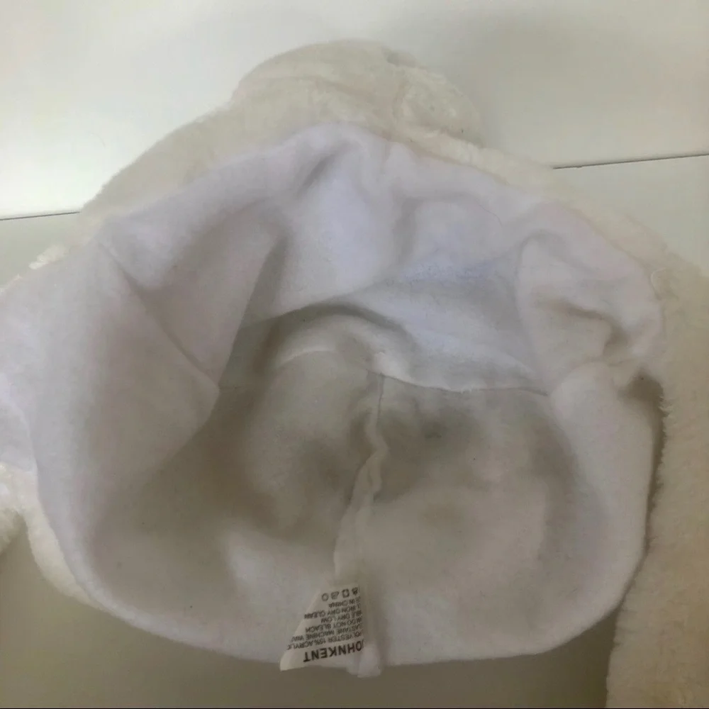 Johnkent Kids Plush Panda Polar Bear Floppy Ear Covered  Hat